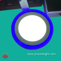 Inset and surface two color panel light